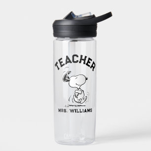 Peanuts Snoopy Happy Dance Teacher Waterfles