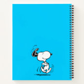 Peanuts | Snoopy Happy Dance Tekening Notitieboek (Achterkant)