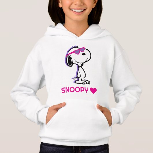 Peanuts | Snoopy Hart Zonnebril (Voorkant)