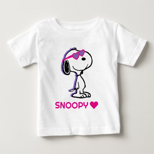 Peanuts | Snoopy Hart Zonnebril (Voorkant)