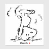Peanuts | Snoopy Headstand Sticker (Vel)