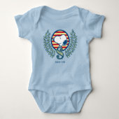 Peanuts | Snoopy Heraldry Romper (Voorkant)
