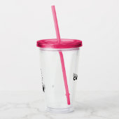 Peanuts | Snoopy het geheim van het leven Acryl Drinkbeker (Links)