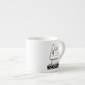 Peanuts | Snoopy het geheim van het leven Espresso Kop (Voorkant rechts)
