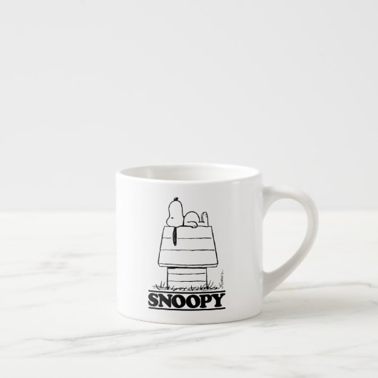 Peanuts | Snoopy het geheim van het leven Espresso Kop (Rechts)