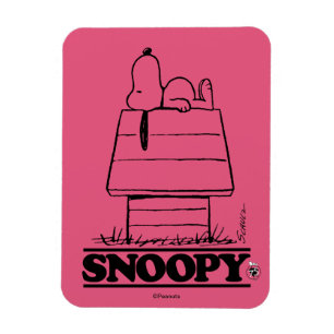 Peanuts Snoopy het geheim van het leven Magneet