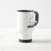 Peanuts | Snoopy het geheim van het leven Reisbeker (Voorkant rechts)