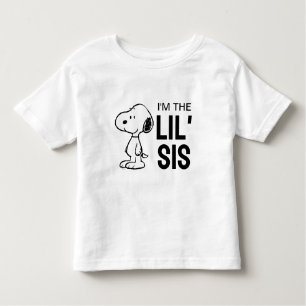 Peanuts Snoopy   Ik ben de kleine zuster Kinder Shirts