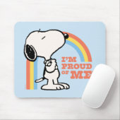 Peanuts | Snoopy Ik ben trots op me Muismat (Met muis)