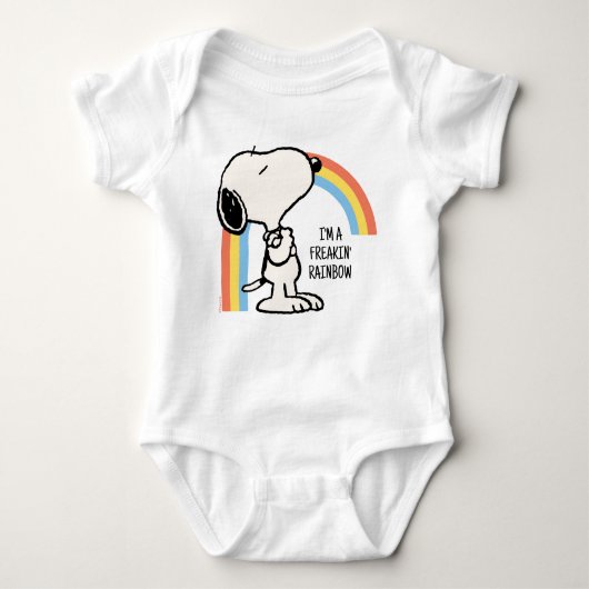 Peanuts | Snoopy Ik ben trots op me Romper (Voorkant)