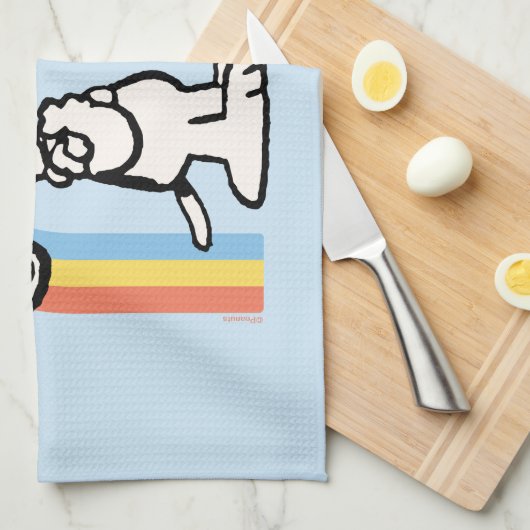 Peanuts | Snoopy Ik ben trots op me Theedoek (Quarter Fold)