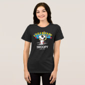 Peanuts | Snoopy is legendarisch Tri-Blend Shirt (Voorkant volledig)