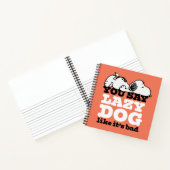 Peanuts | Snoopy je zegt luie hond alsof het slech Notitieboek (Binnen)