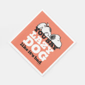 Peanuts | Snoopy je zegt luie hond alsof het slech Servet (Hoek)