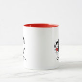 Peanuts | Snoopy "Joe Cool" | Naam & Monogram C Mok (Midden)
