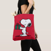 Peanuts | Snoopy Kerstcadeau Giver Draagtas (Dichtbij)