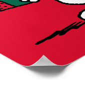 Peanuts | Snoopy Kerstcadeau Giver Poster (Hoek)