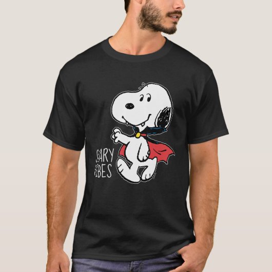 Peanuts | Snoopy lachende vampier T-shirt (Voorkant)