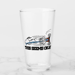 Peanuts   Snoopy & Linus Glas