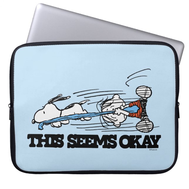 Peanuts | Snoopy & Linus Laptop Sleeve (Voorkant)