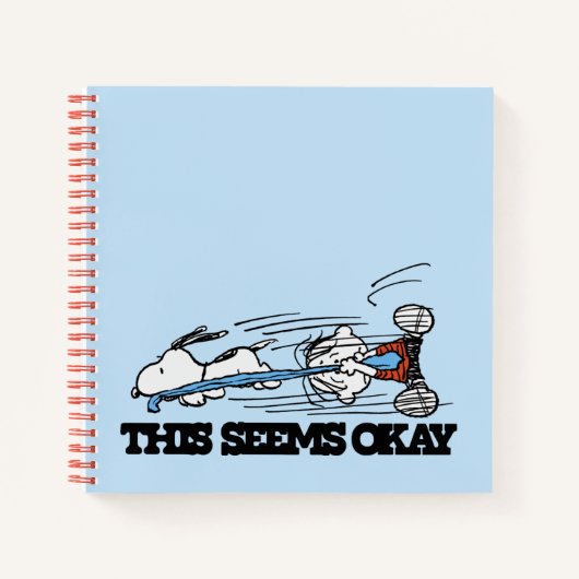 Peanuts | Snoopy & Linus Notitieboek (Voorkant)