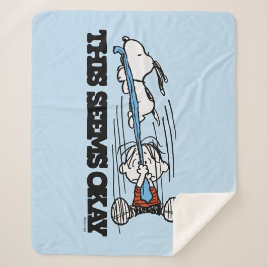 Peanuts | Snoopy & Linus Sherpa Deken (Voorkant)