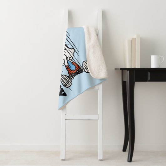 Peanuts | Snoopy & Linus Sherpa Deken (In situ)