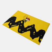 Peanuts | Snoopy & Linus Sled Ride Deurmat (Schuin)