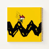 Peanuts | Snoopy & Linus Sled Ride Notitieboek (Achterkant)