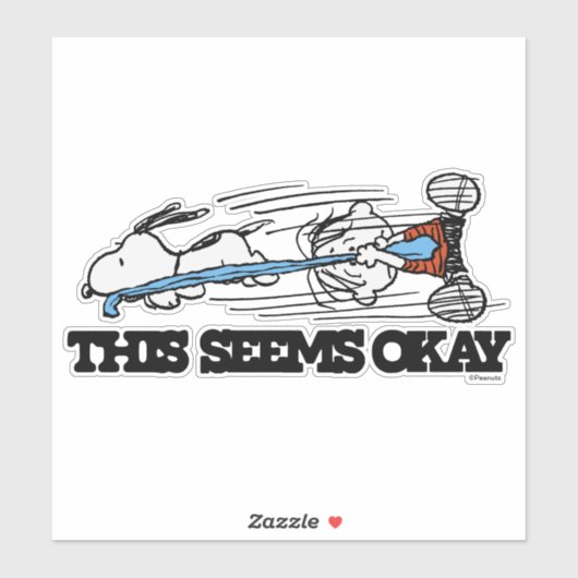 Peanuts | Snoopy & Linus Sticker (Vel)