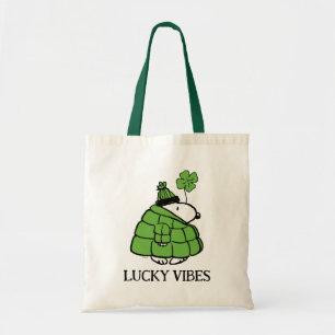 Peanuts   Snoopy Lucky Clover Tote Bag