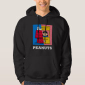 Peanuts | Snoopy & Lucy half & half Hoodie (Voorkant)