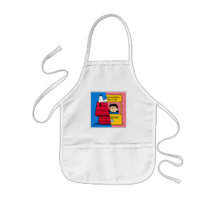 Peanuts Snoopy & Lucy half & half Kinder Schort