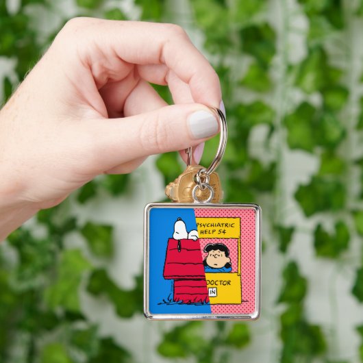 Peanuts | Snoopy & Lucy half & half Sleutelhanger (Hand)