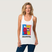 Peanuts | Snoopy & Lucy half & half Tanktop (Volledige Voorkant)