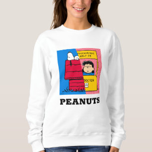 Peanuts   Snoopy & Lucy half & half Trui