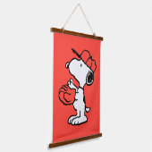 Peanuts | Snoopy Making the Catch Hangend Wandkleed (Gebogen)