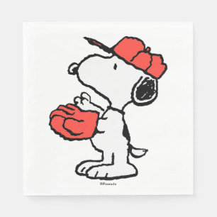 Peanuts   Snoopy Making the Catch Servet