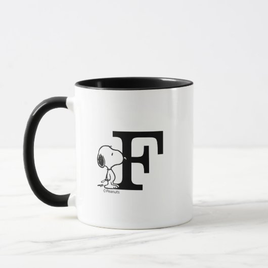Peanuts | Snoopy Monogram F Mok (Links)