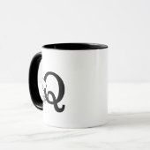 Peanuts | Snoopy Monogram Q Mok (Voorkant links)