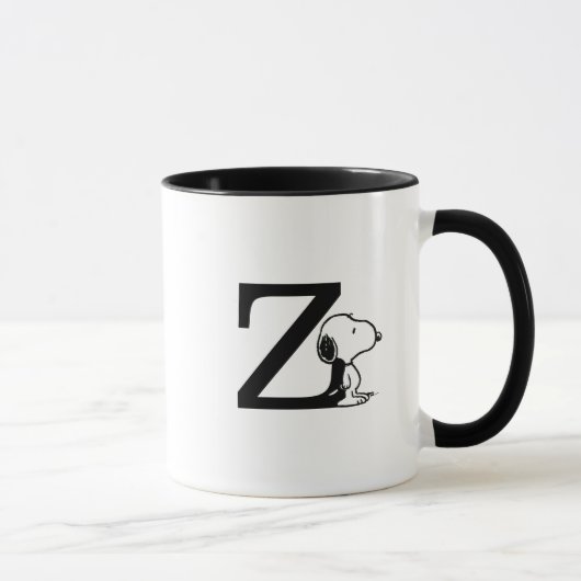 Peanuts | Snoopy monogram Z Mok (Rechts)