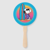Peanuts | Snoopy Ocean High Tide Handwaaier (Achterkant)