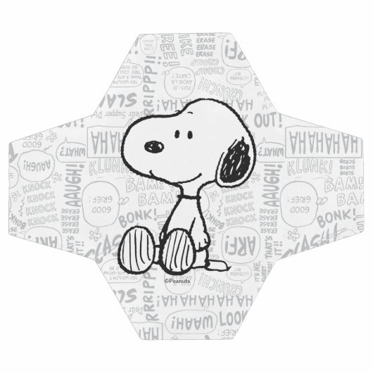PEANUTS | Snoopy on Black White Comics (Plat)