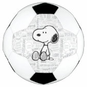 PEANUTS | Snoopy on Black White Comics (Devant)