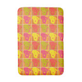 Peanuts | Snoopy Pop Art Pattern Badmat (Voorkant Verticaal)