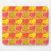 Peanuts | Snoopy Pop Art Pattern Muismat (Voorkant)