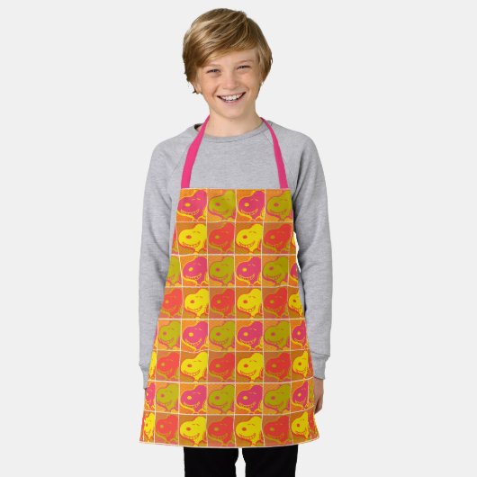 Peanuts | Snoopy Pop Art Pattern Schort (Gedragen)