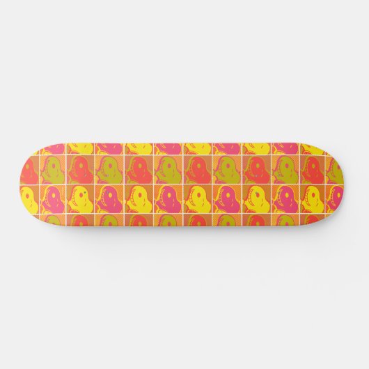 Peanuts | Snoopy Pop Art Pattern Skateboard (Horizontaal)