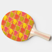 Peanuts | Snoopy Pop Art Pattern Tafeltennisbatje (Zijkant)