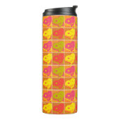 Peanuts | Snoopy Pop Art Pattern Thermosbeker (Gedraaid links)
